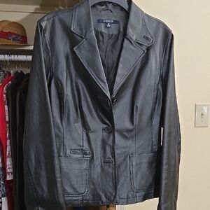 Chadwicks Leather Blazer